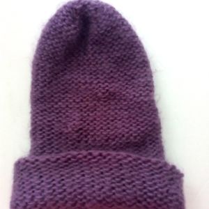 Unisex Purple Beanie / Hat Winter Hat